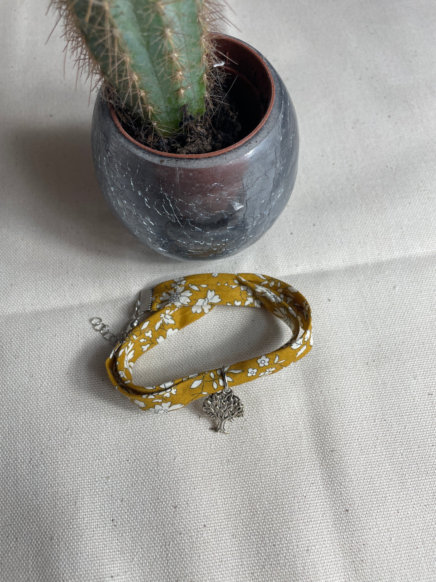 Bracelet Double réglable "ARBRE DE VIE "