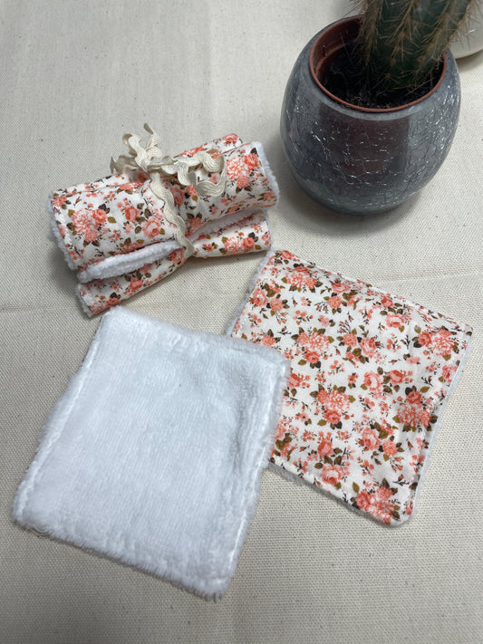 Lot de 6 lingettes lavables