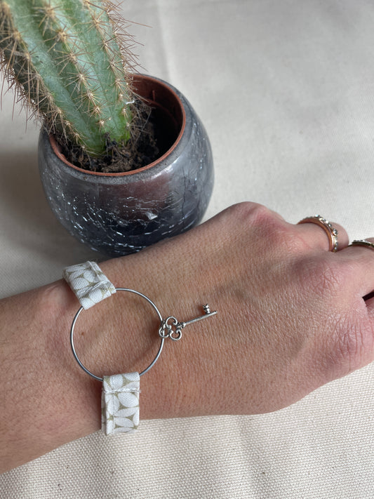 Bracelet Simple réglable "Clé".