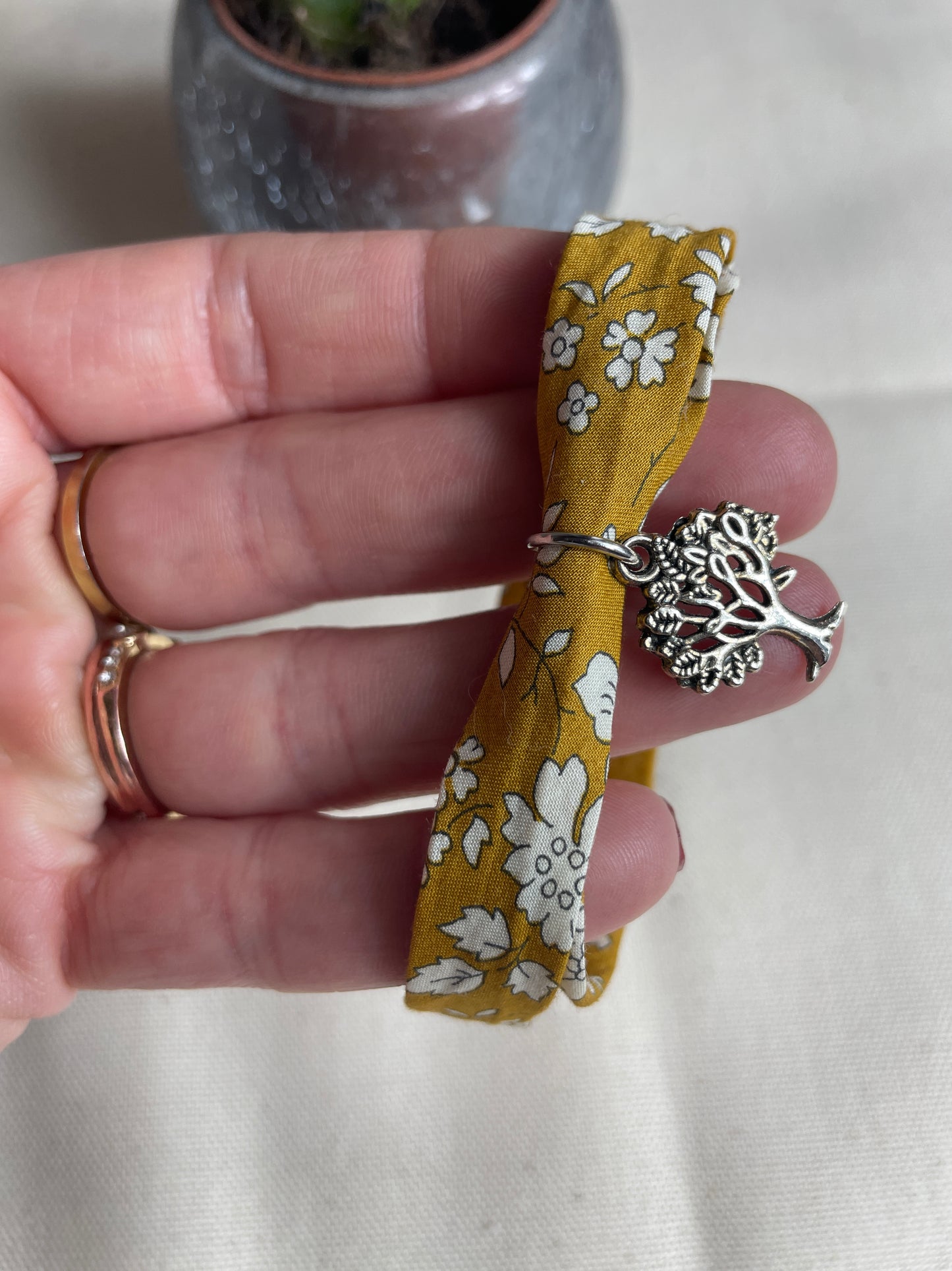 Bracelet Double réglable "ARBRE DE VIE "