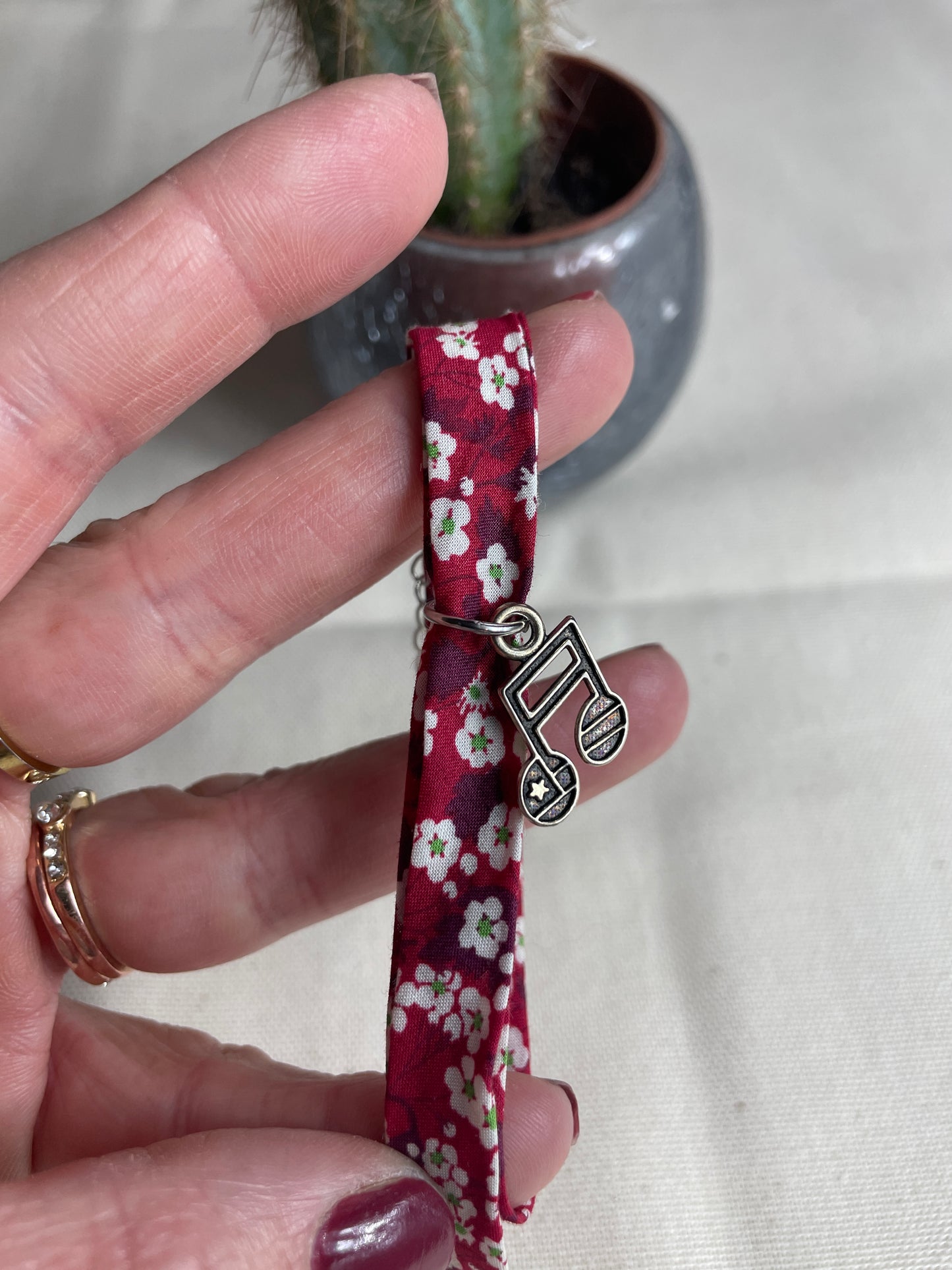 Bracelet Double réglable "MUSIQUE"