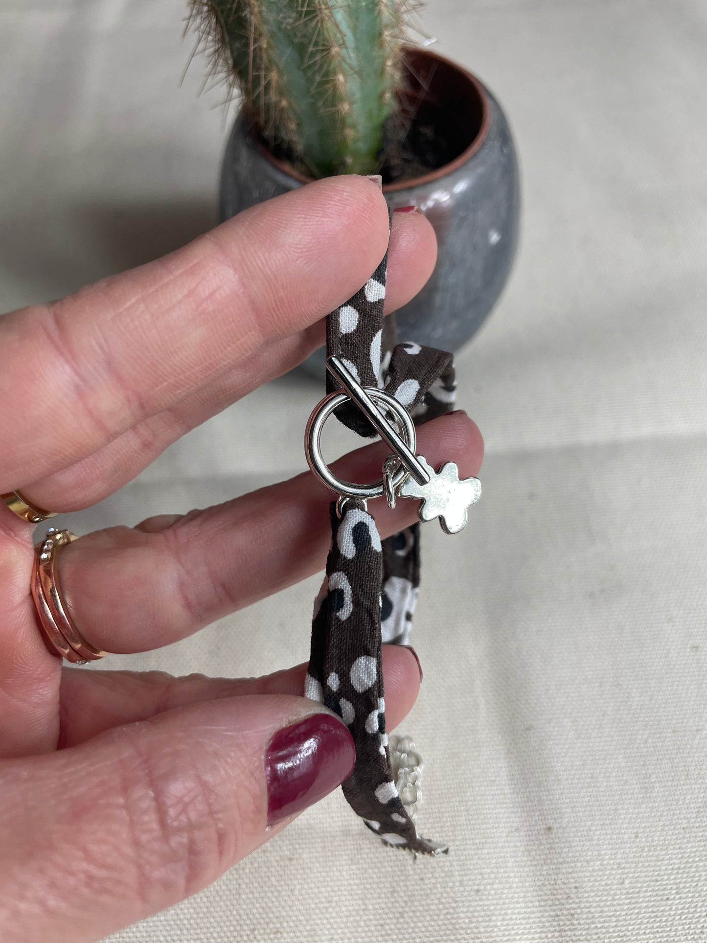 Bracelet Double réglable "OURSON".